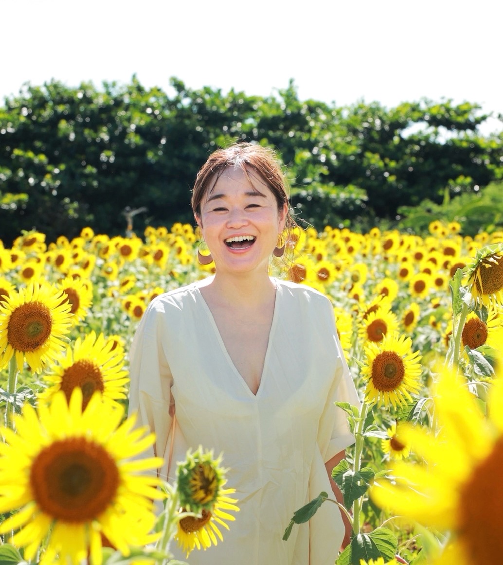 オーナーひろえのイメージ写真・背景ひまわり